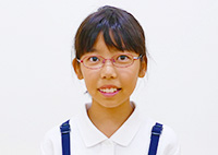 正岡小学校6年生の女の子