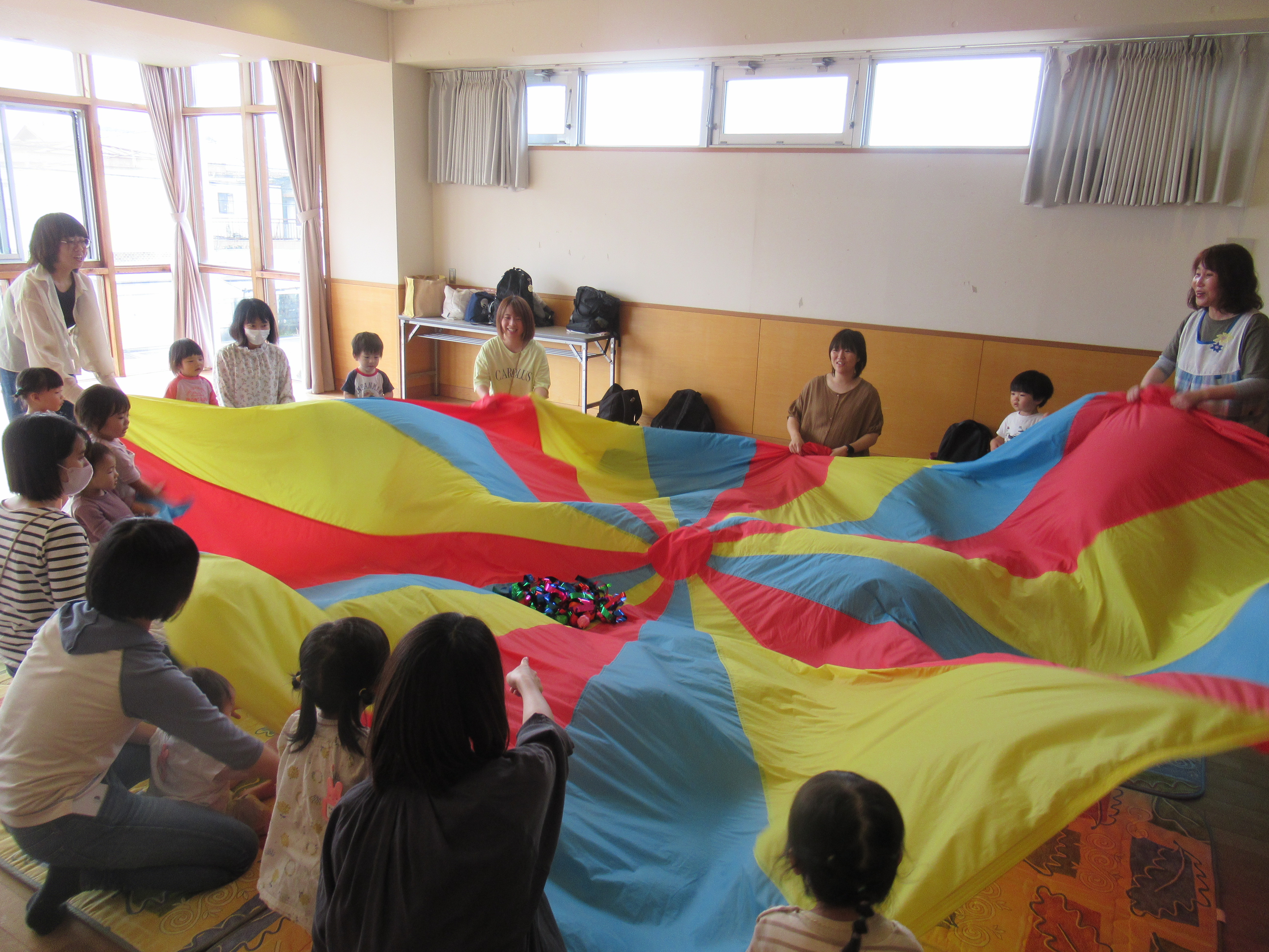 親子ふれあい広場　「運動遊びをしよう！」