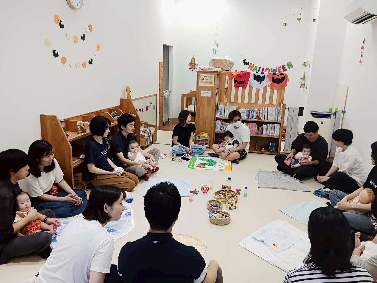 パパといっしょのベビーマッサージ