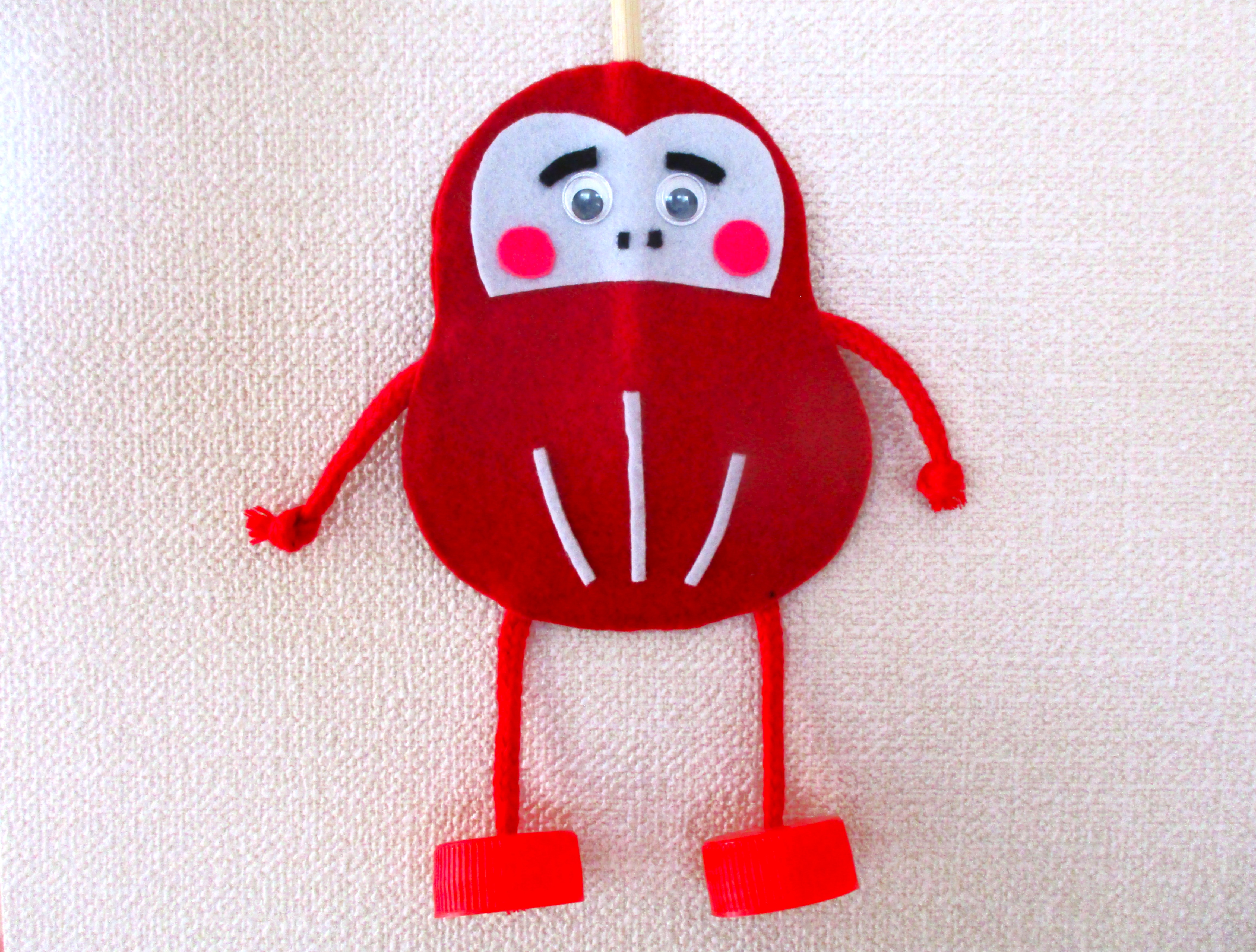 育児講座　「仕掛けおもちゃ～トコトコだるまさん～を作ろう」